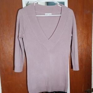 Light Purple 3/4 Sleeve New York & Company sweater